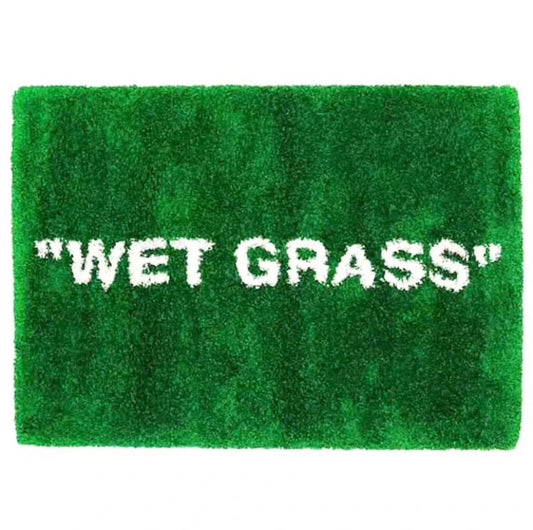 WET GRASS RUG