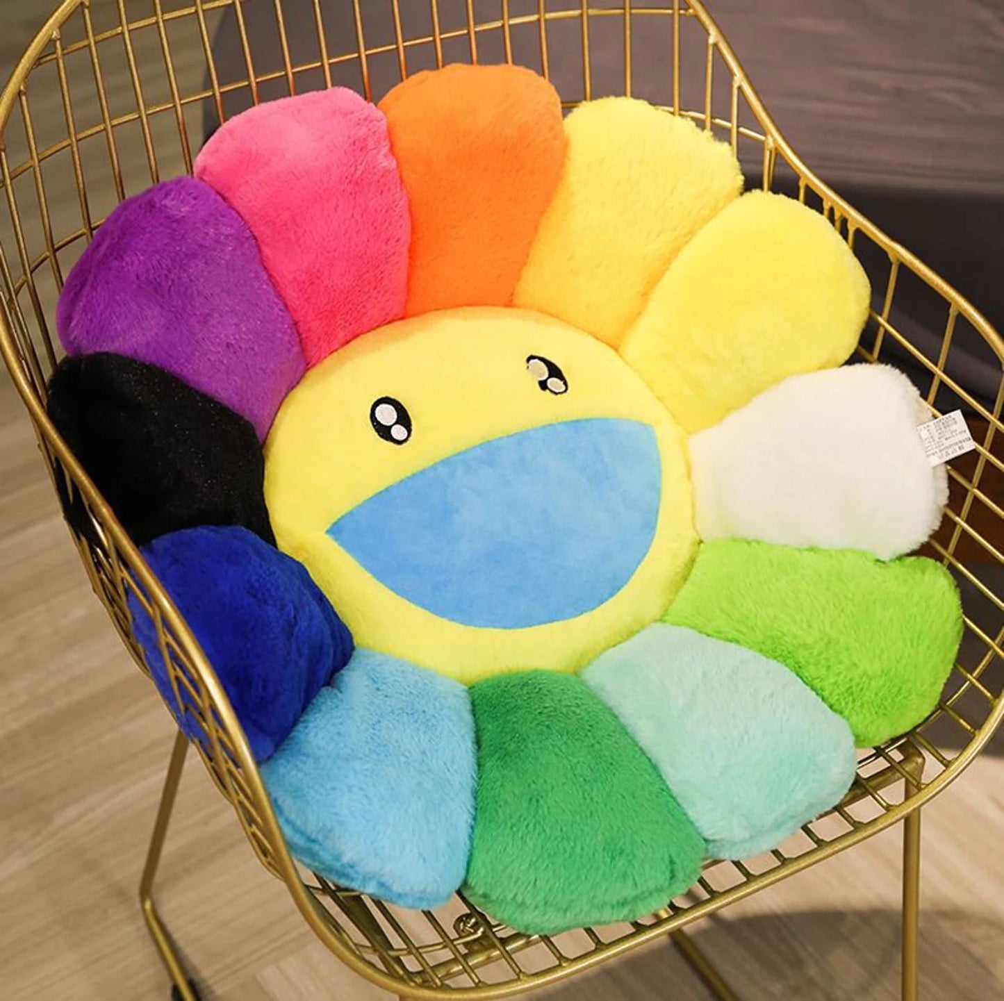 TAKASHI MURAKAMI STYLE FLOWER PLUSH PILLOWS