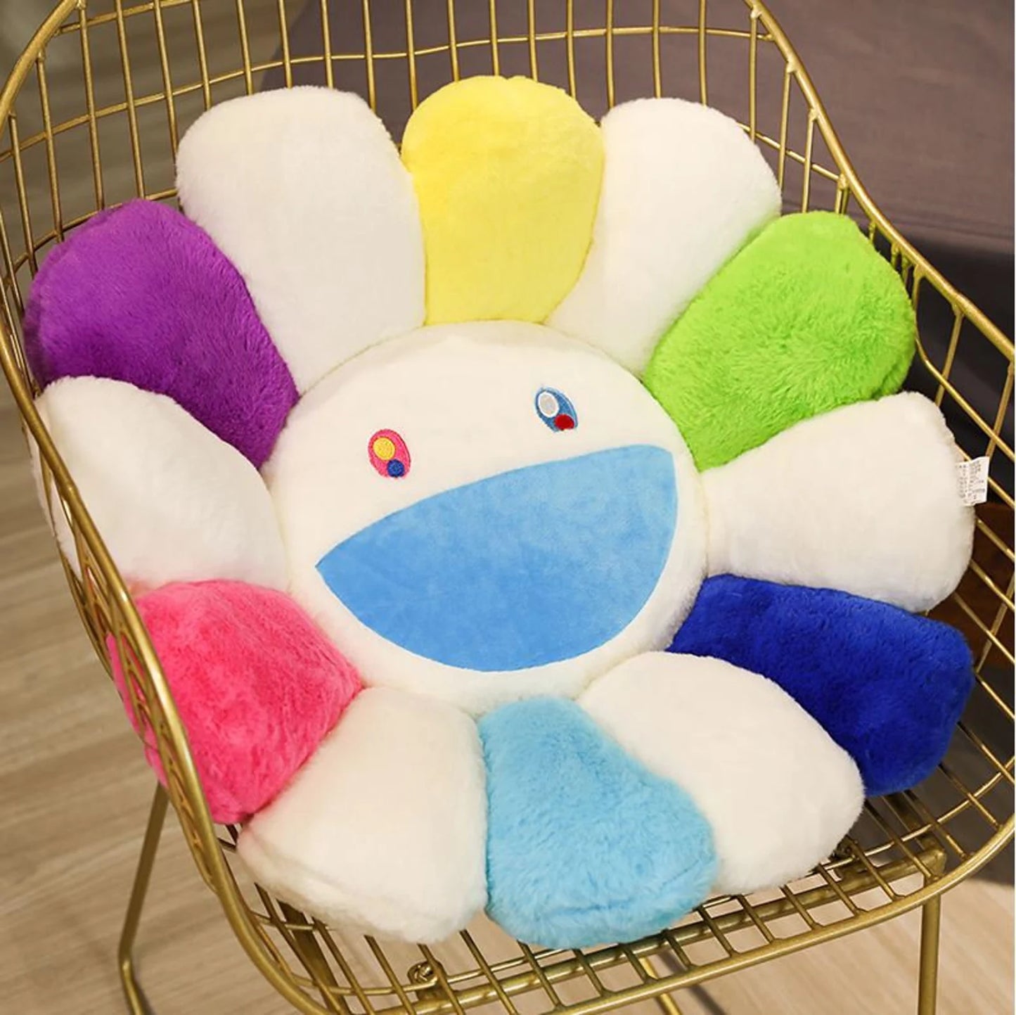 TAKASHI MURAKAMI STYLE FLOWER PLUSH PILLOWS