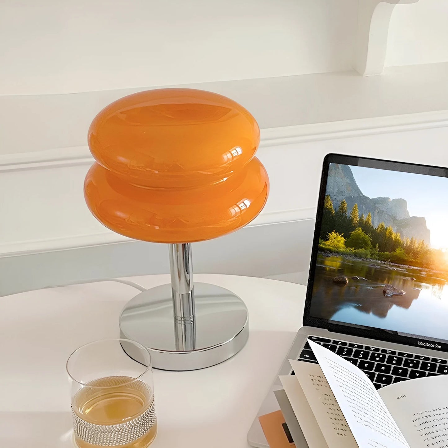 MACARON GLASS LAMPE NIYA