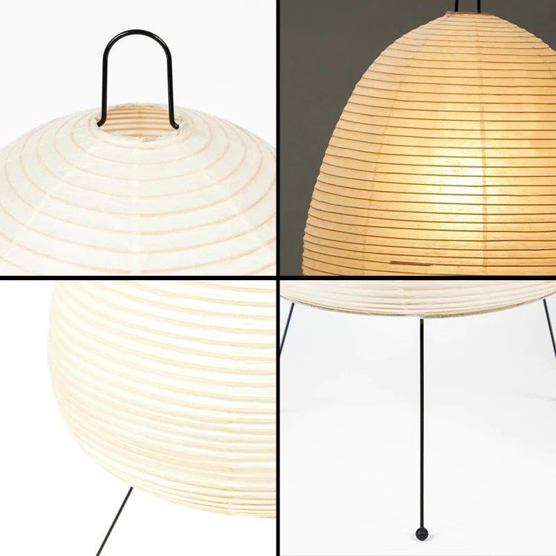 JAPANESE RICE PAPER TABLE LAMP