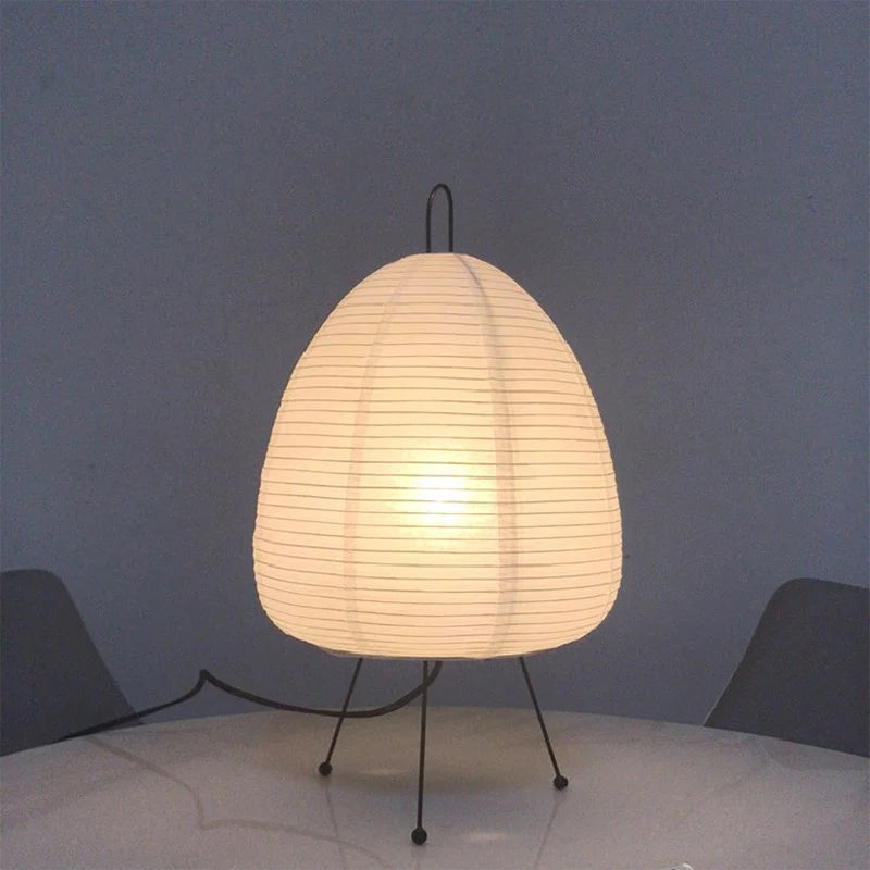 JAPANESE RICE PAPER TABLE LAMP