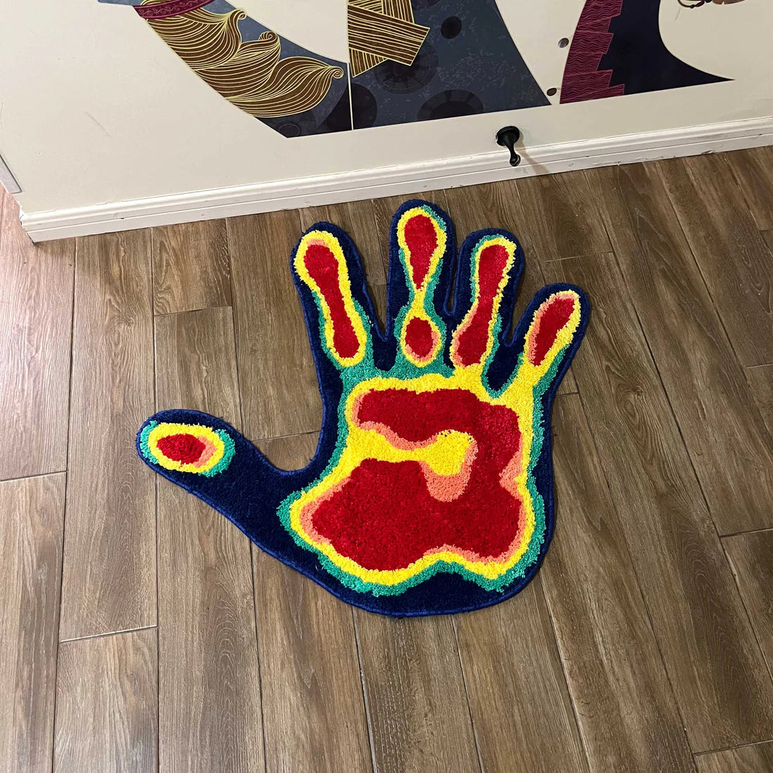 THERMAL HAND PRINT RUG