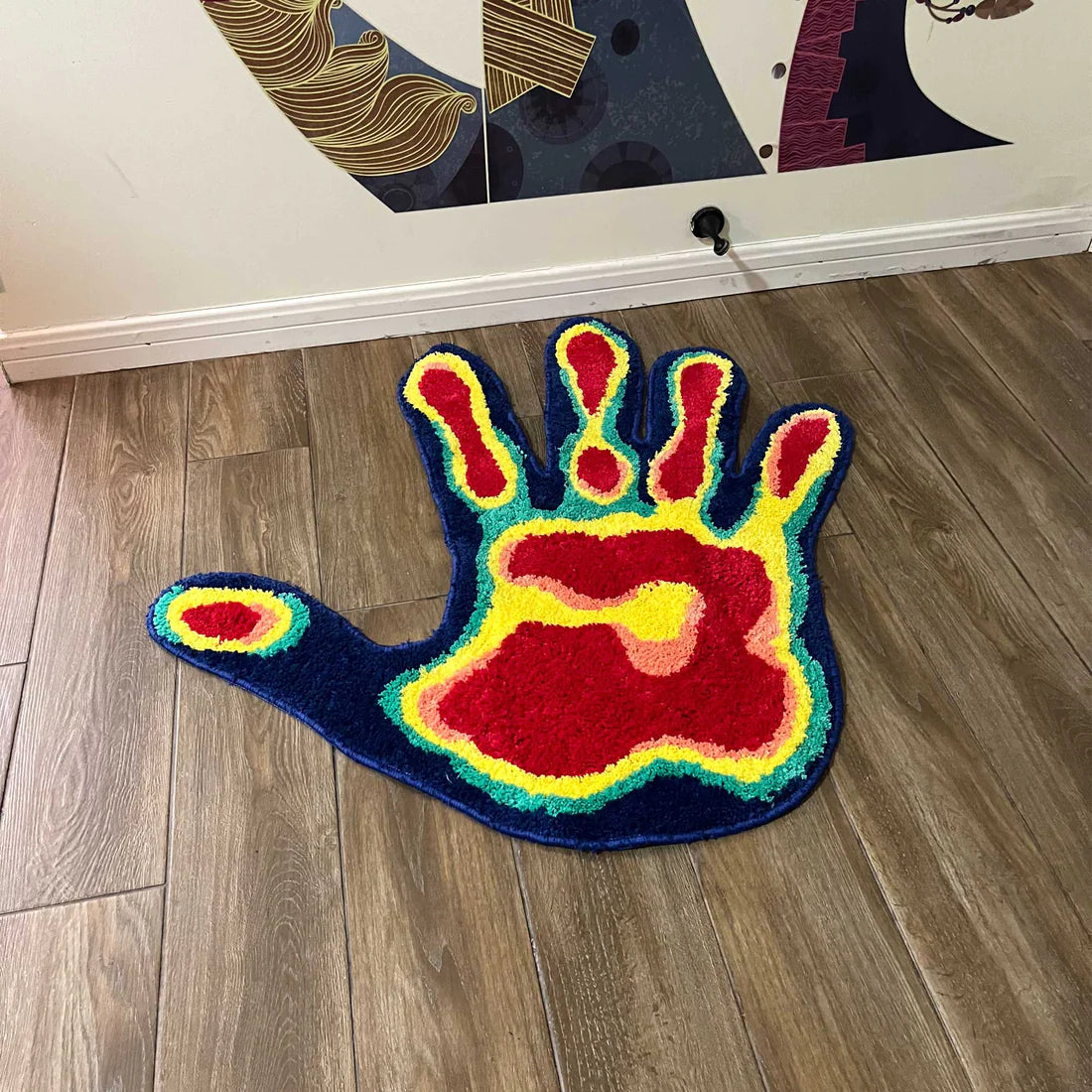 THERMAL HAND PRINT RUG