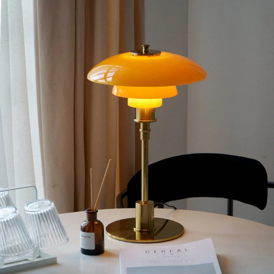 RAVGULD GLASS TABLE LAMP