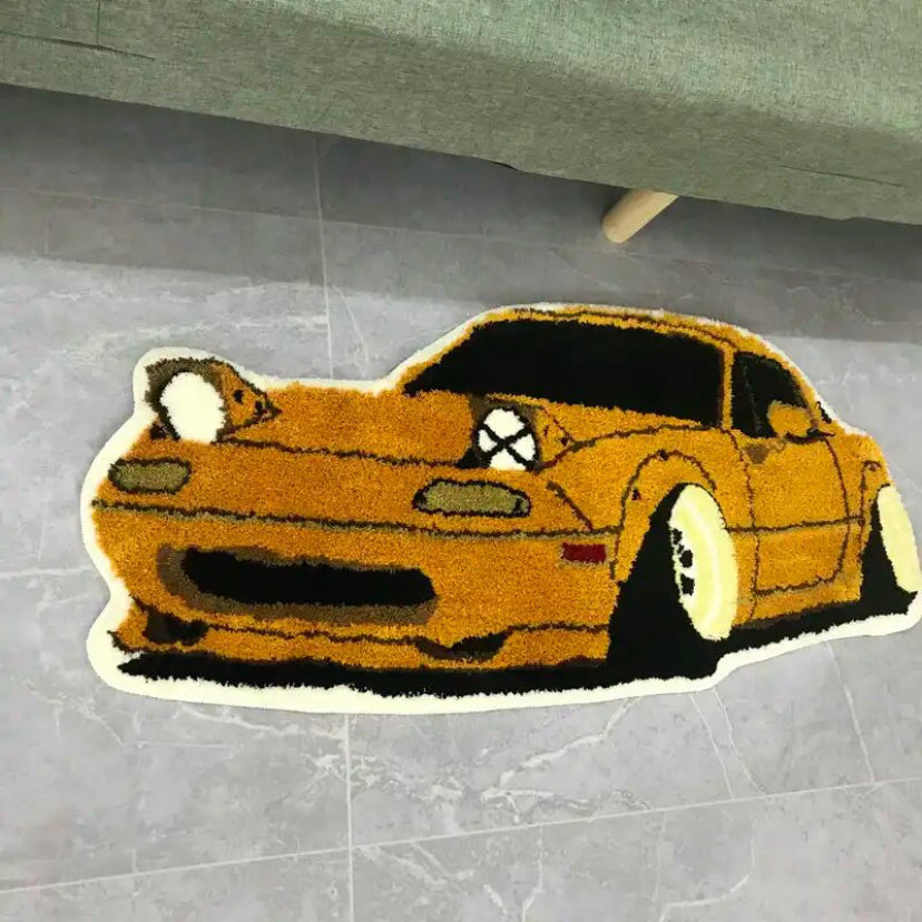 RETRO RACING JDM TUFTED RUGS