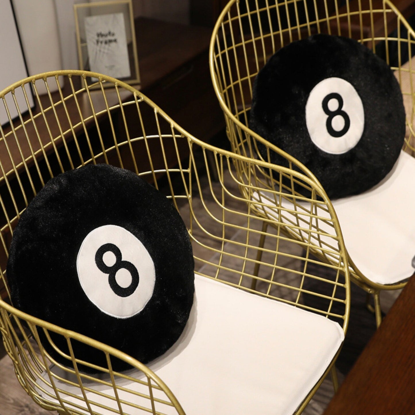 8 BALL PLUSH PILLOW