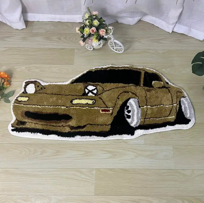 RETRO RACING JDM TUFTED RUGS