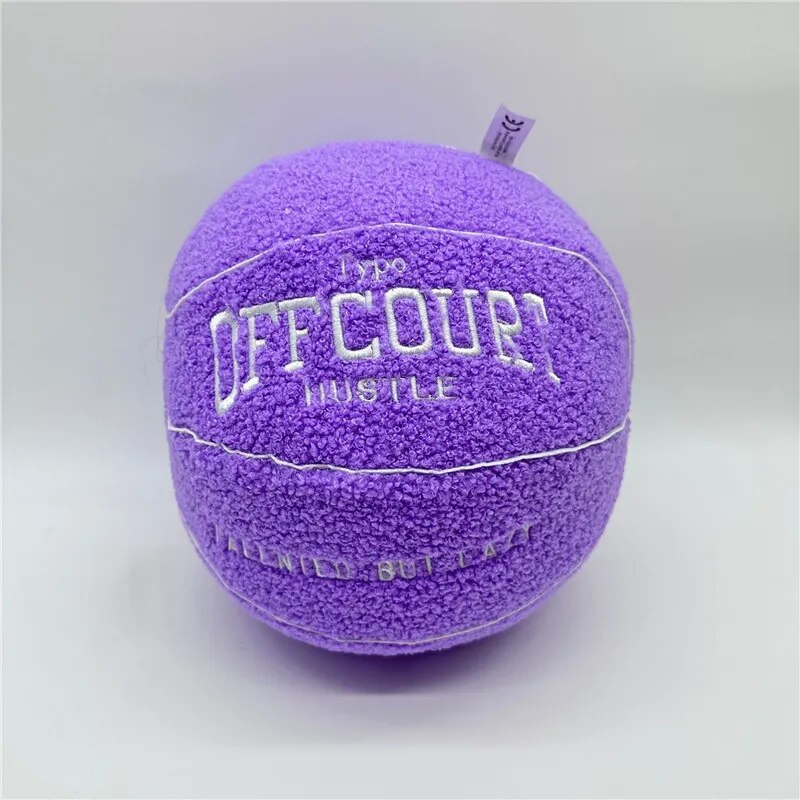 OFFCOURT HUSTLE BASKETBALL PLUSH PILLOWS