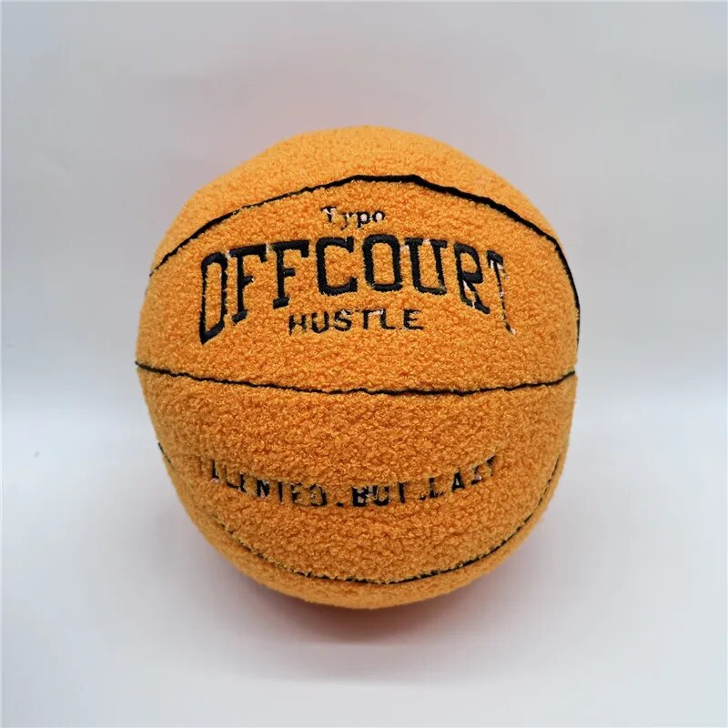 OFFCOURT HUSTLE BASKETBALL PLUSH PILLOWS