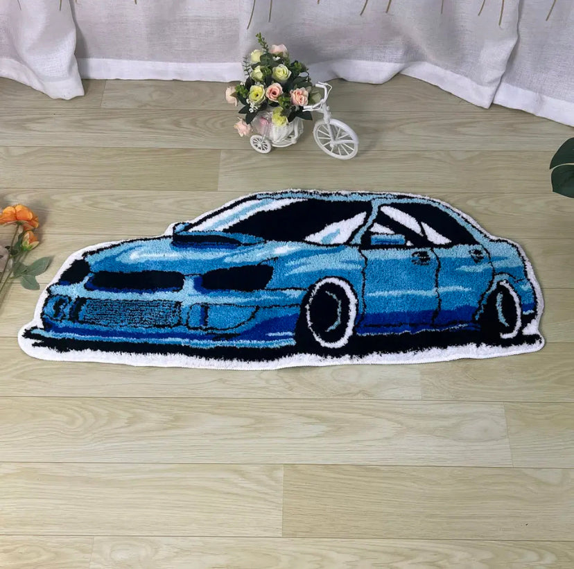 RETRO RACING JDM TUFTED RUGS