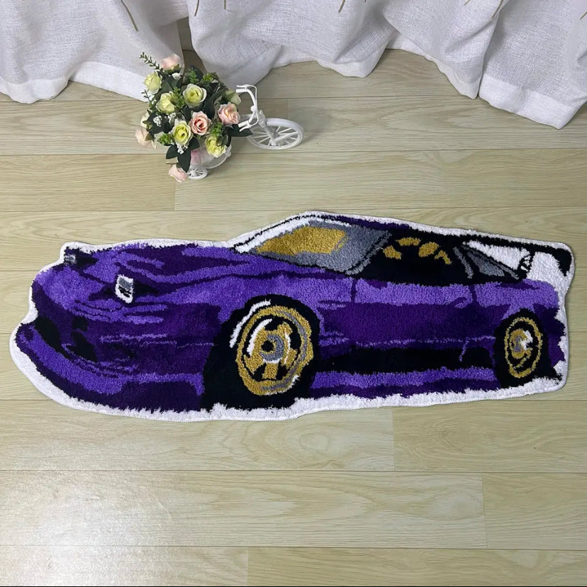 RETRO RACING JDM TUFTED RUGS