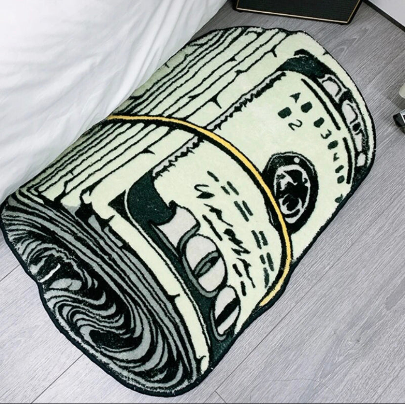 MONEY ROLL RUG