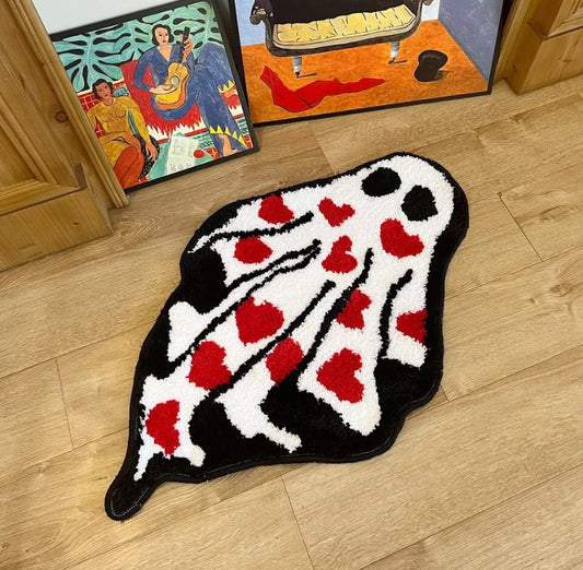 HEART GHOST RUG