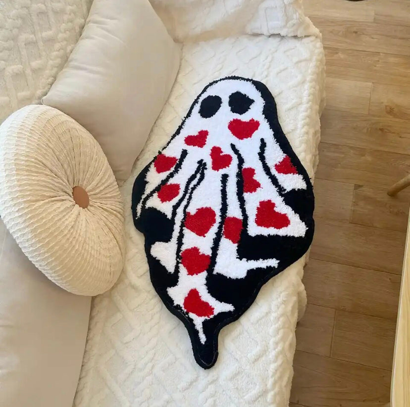 HEART GHOST RUG