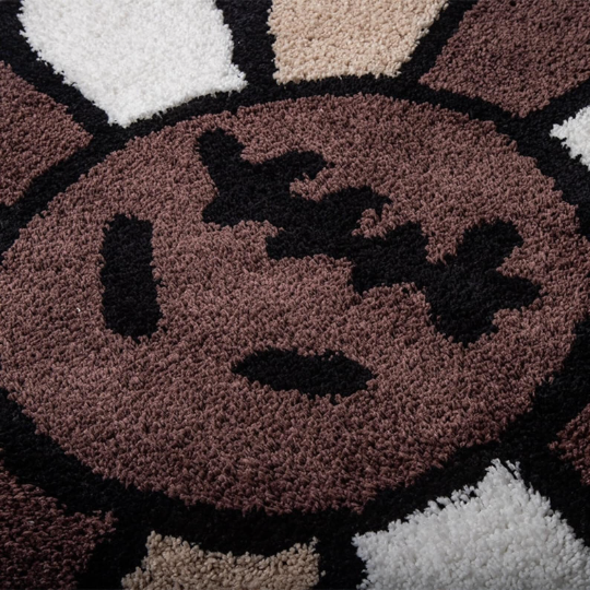 HAND TUFTED TAKASHI x TRAVIS SCOTT FLOWER DESIGN RUG