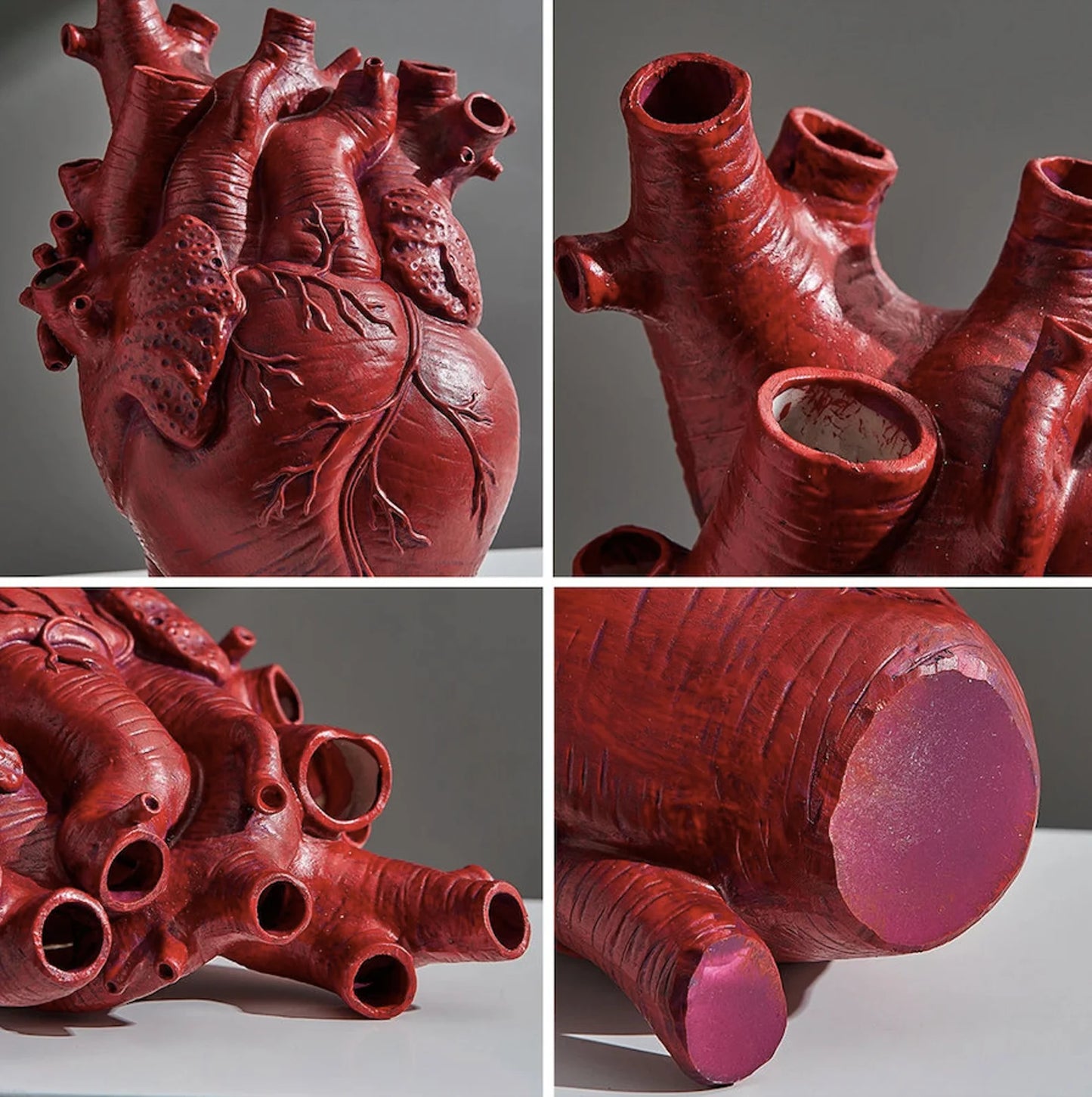 ANATOMICAL HEART VASE