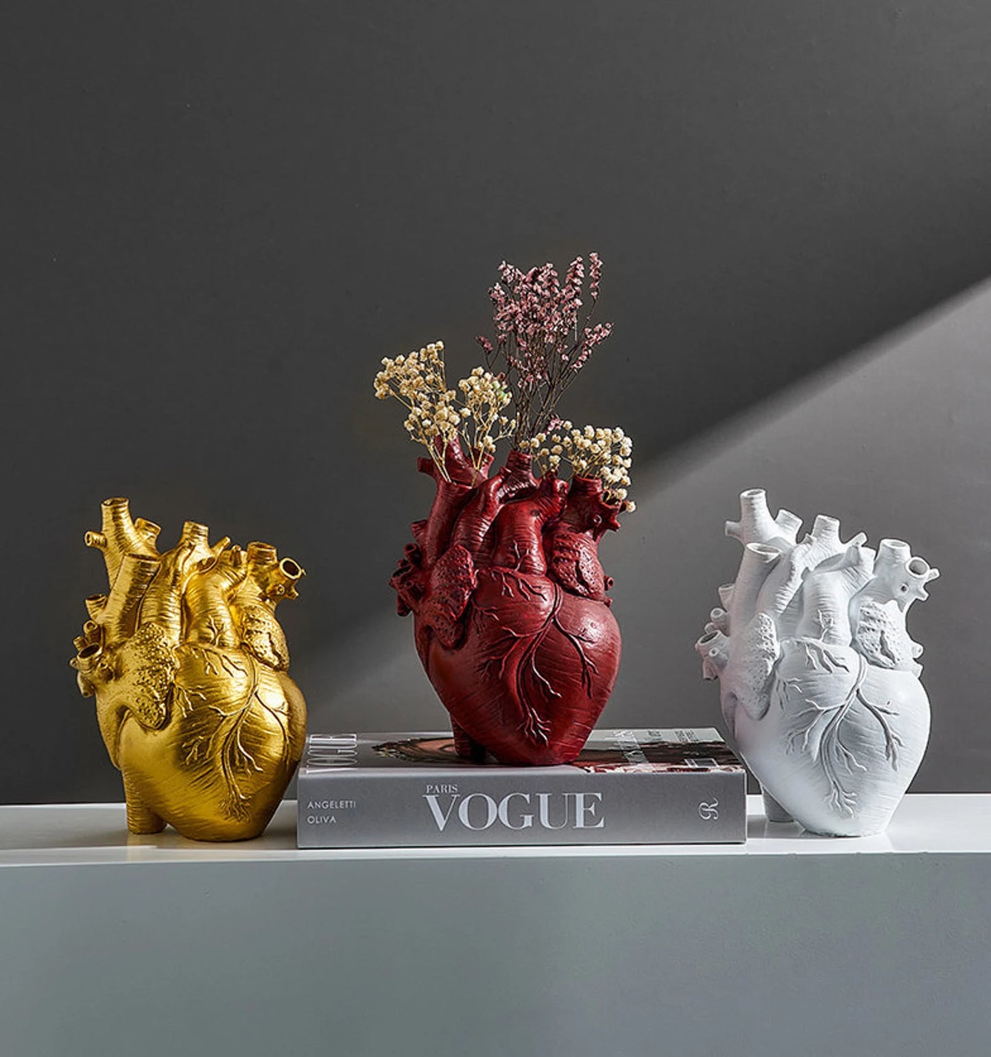 ANATOMICAL HEART VASE