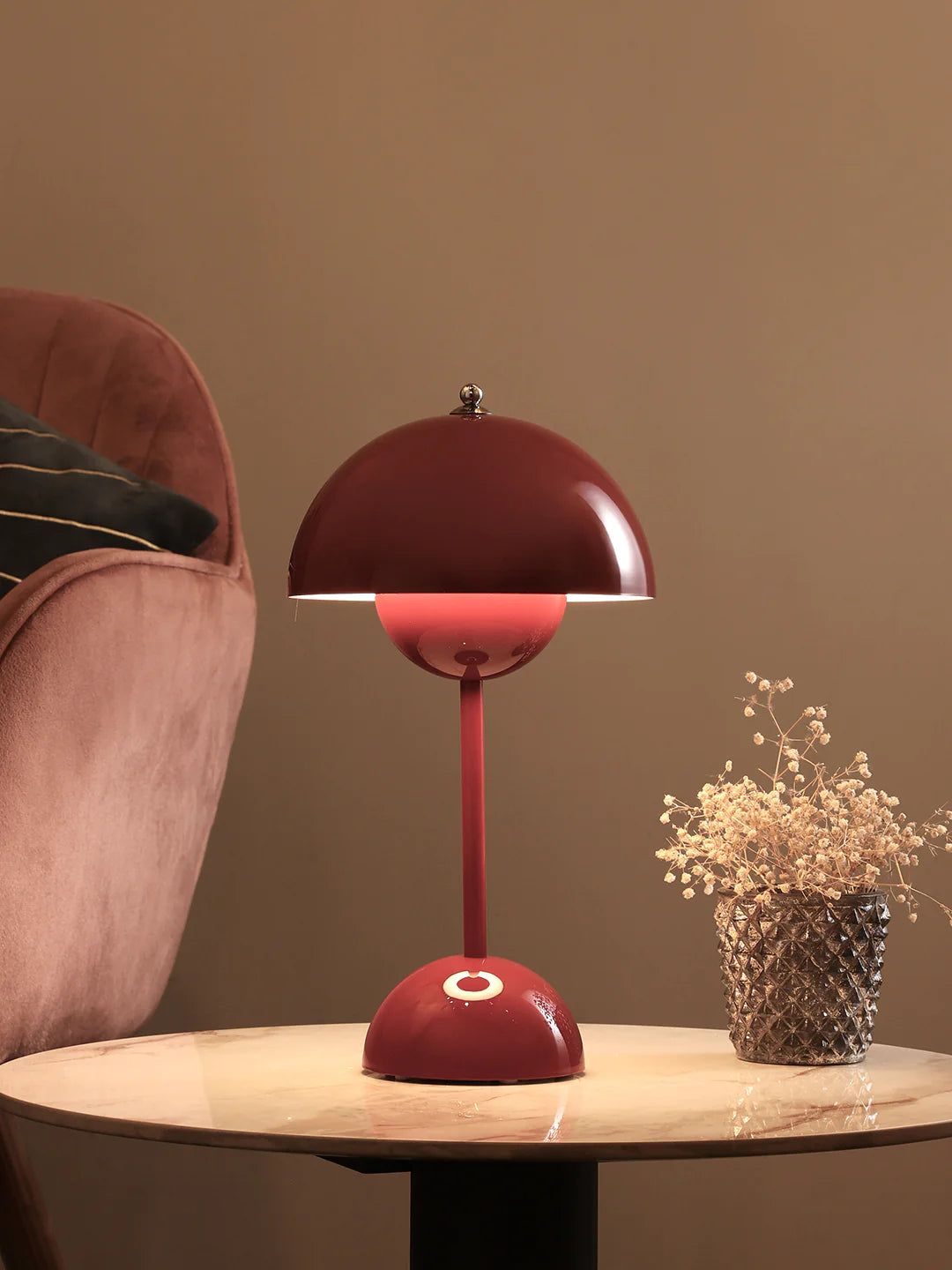 MUSHROOM FLOWER TABLE LAMP