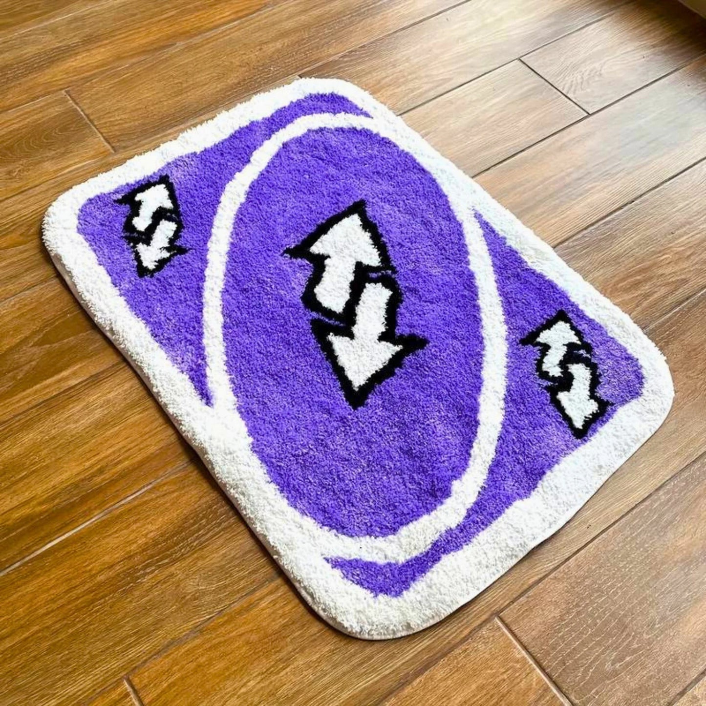 UNO REVERSE CARD RUG