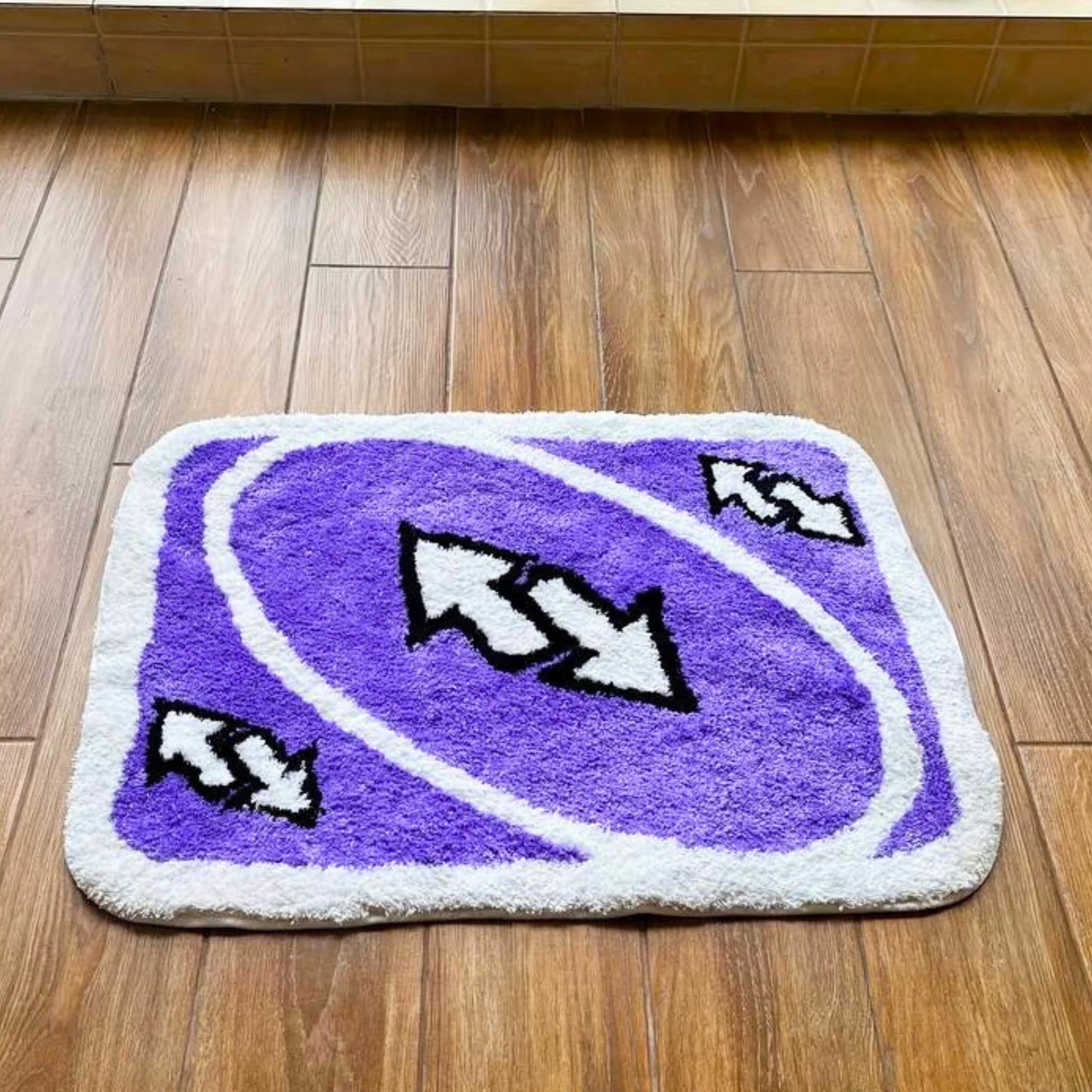 UNO REVERSE CARD RUG