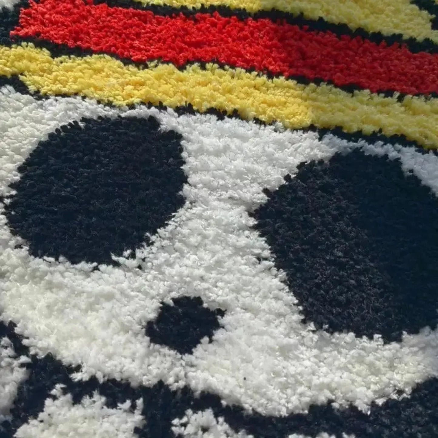 STRAW HATS JOLLY RODGER RUG