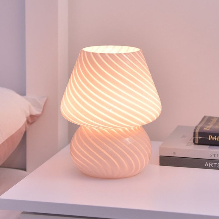 MUSHROOM SPIRAL LAMP