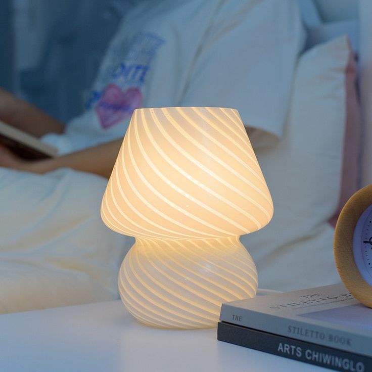 MUSHROOM SPIRAL LAMP