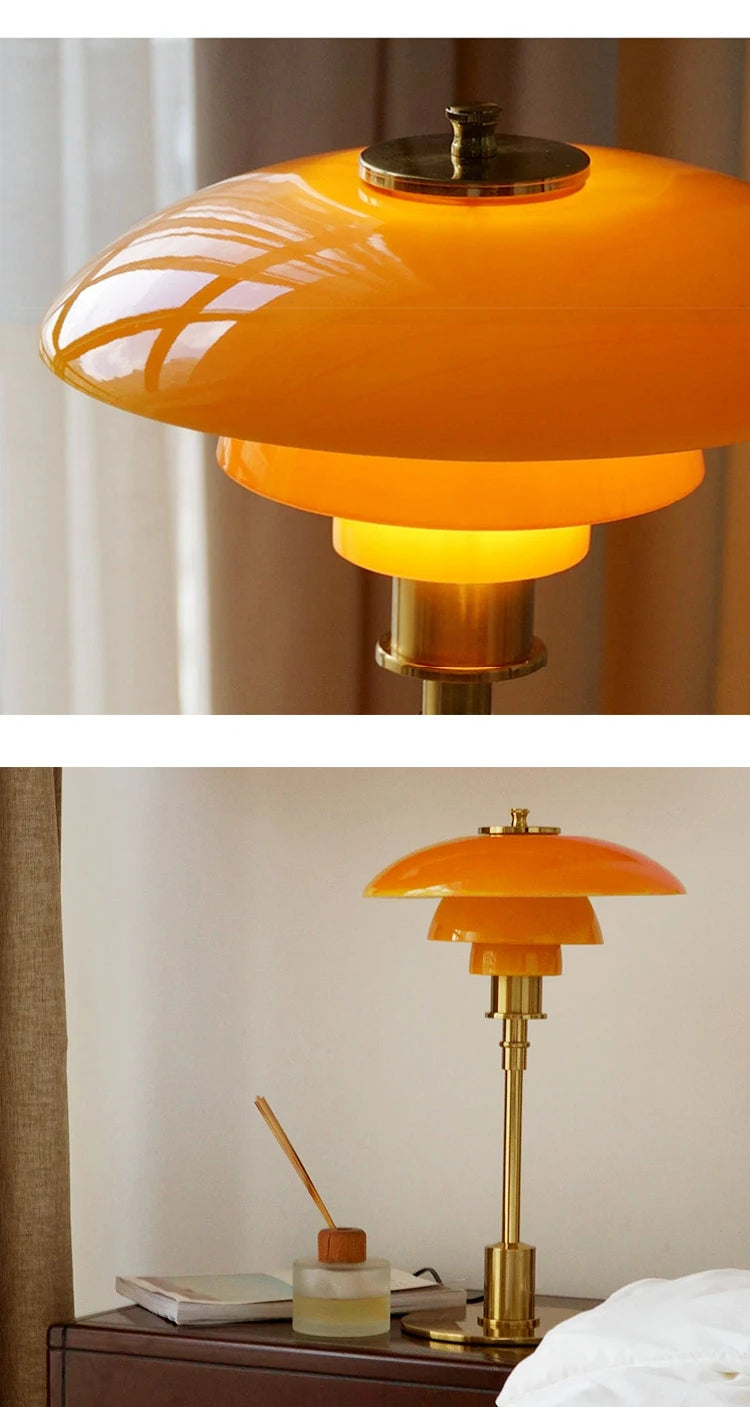 RAVGULD GLASS TABLE LAMP