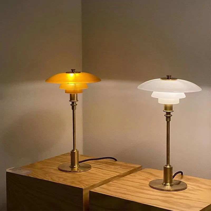 RAVGULD GLASS TABLE LAMP