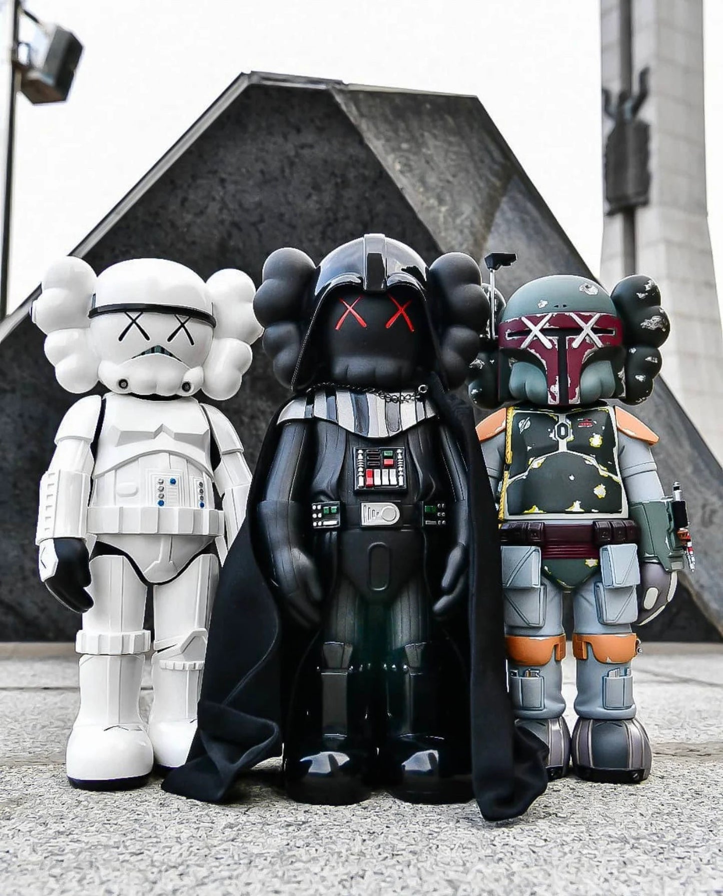 KAWS DARTH VADER FIGURE REPLICA