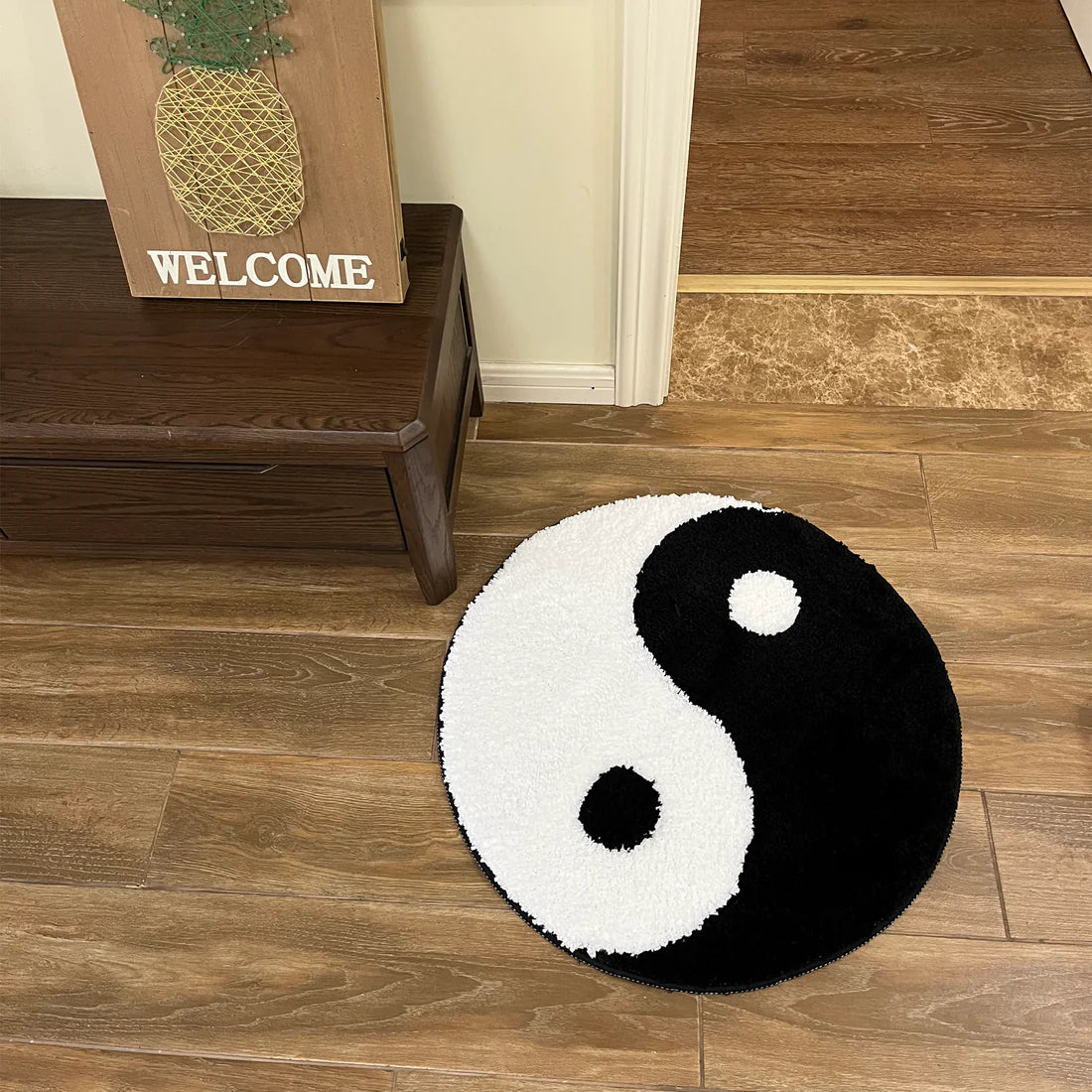 YIN & YANG SYMBOL RUG